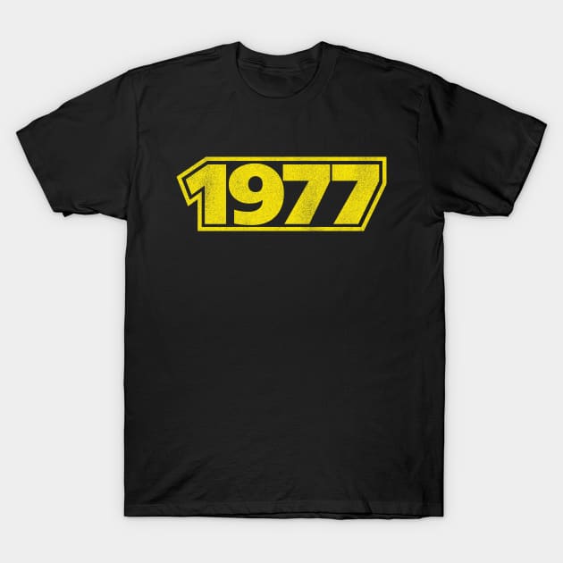 1977 T-Shirt by Dragonzilla